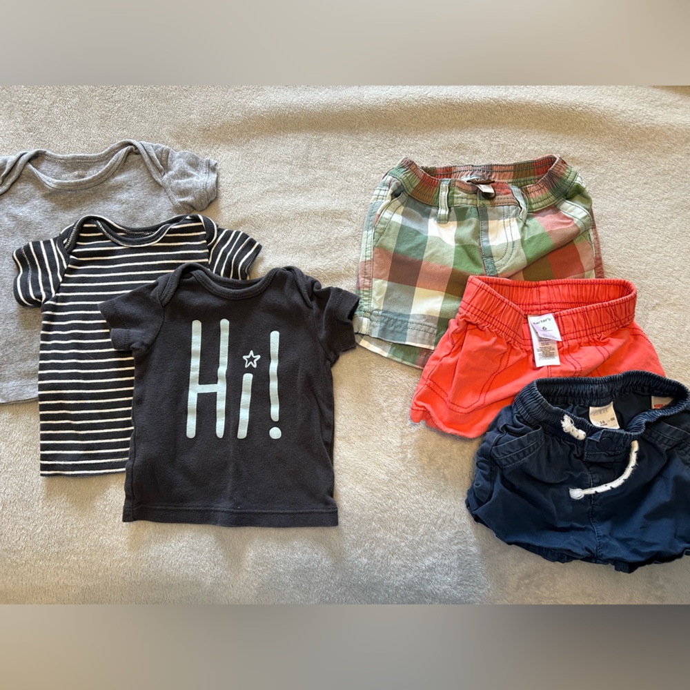 Summer baby clothes bundle